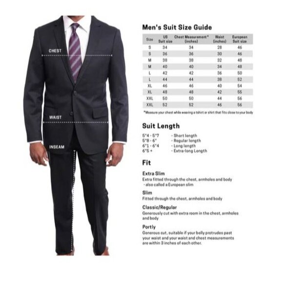 Roy Robson Mens‎ Viscose Sport Coat Jacket Slim Fit Stretch Size 38 - Picture 14 of 14